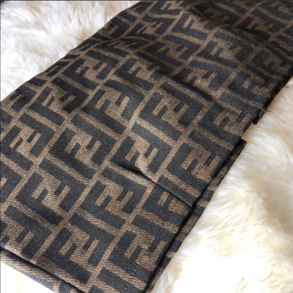 Custom Fendi Zucca Print Tube Top